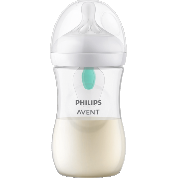 Philips Avent Natural Response Biberon cu valvă AirFree 260 ml, 1m+