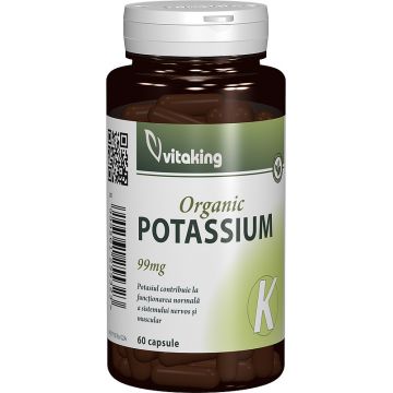 Potasiu 99mg, 60 capsule, Vitaking