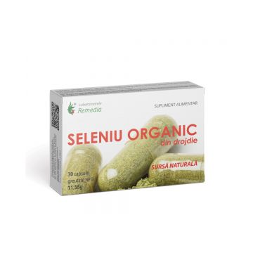 Seleniu organic, 30 capsule, Laboratoarele Remedia