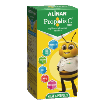 Sirop Alinan Propolis C, 100ml, Fiterman