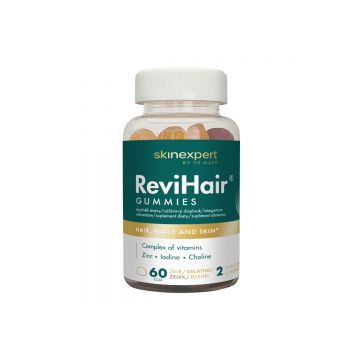 Skinexpert by Dr. Max® Revihair Gummies, 60 jeleuri
