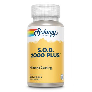 SOD 2000 Plus Solaray, 60 capsule, Secom