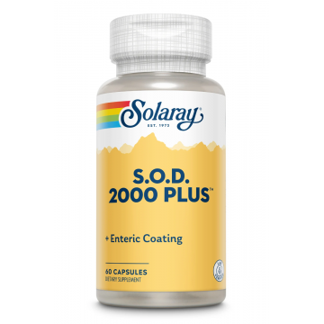 SOD 2000 Plus Solaray, 60 capsule, Secom
