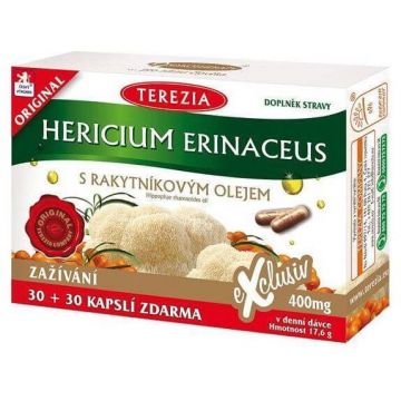 Terezia Coral Hedgehog cu 100% ulei de cătină de mare 60 capsule