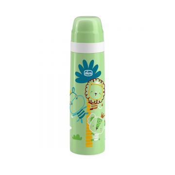 Termos pentru lichide Mami si Bebe 0 luni+ Verde, 500ml, Chicco