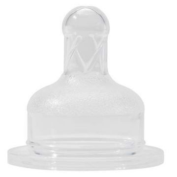 Tetina din silicon pentru cereale Natural Soft, 0-24 luni, 14231, Baby Nova