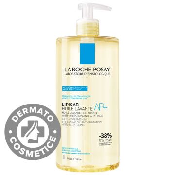 Ulei de spalare pentru pielea uscata cu tendinta atopica AP+ Lipikar, 1000ml, La Roche-Posay