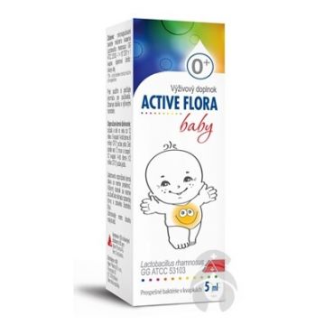 ACTIVE FLORA BABY 1×10 ml, supliment alimentar