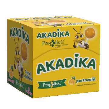 Akadika Propolis C portocala, 50 acadele, Fiterman