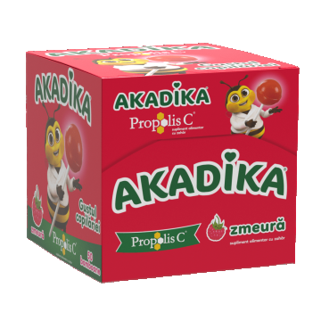 Akadika Propolis C zmeura, 50 acadele, Fiterman