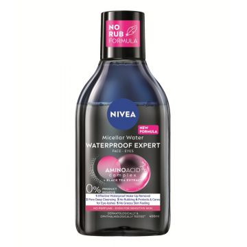Apa micelara bifazica Expert Waterproof, 400ml, Nivea