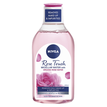 Apa micelara cu apa de trandafir, 400ml, Nivea