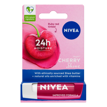 Balsam de buze Cherry, 4.8g, Nivea