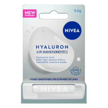 Balsam de buze Hyaluron, 4.8g, Nivea