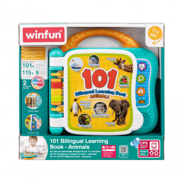 Carticica bilingva pentru invatarea animalelor, 18 luni+, Winfun