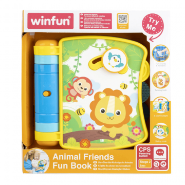 Carticica interactiva cu sunete, 6 luni+, Winfun