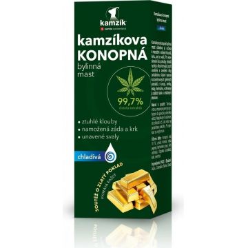 Cemio Kamzik's unguent de cânepă răcire 1×200ml, unguent de cânepă