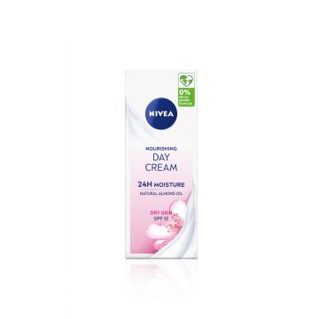 Crema de zi cu SPF15 pentru piele uscata, 50ml, Nivea