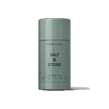 Deodorant natural pentru piele sensibila cu bergamot si hinoki, 75g, Salt & Stone