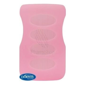 Dr.BROWN'S SILICONE COVER FOR GLASS BOTTLE 270ml 1×1 pcs, capac de sticlă