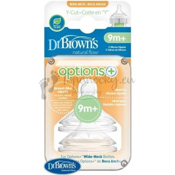 DR.BROWNS OPTIONS+ WN Y-CUT 1×2 buc, suzete