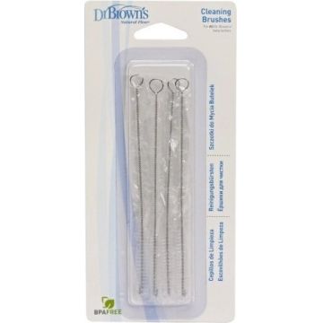 DR.BROWNS Perii pentru curățarea sticlelor 4 buc (D620) 1×4 buc, perie pentru sticle