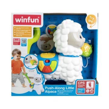 Jucarie de impins Alpaca, +12 luni, Winfun