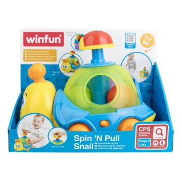 Jucarie de tras melc, +12 luni, Winfun