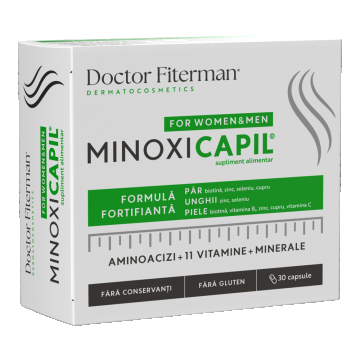 Minoxicapil, 30 capsule, Doctor Fiterman