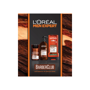Pachet Men Expert Gel de dus 400ml+Crema hidratanta 50ml + Gel de curatare 200ml, L'Oreal Paris