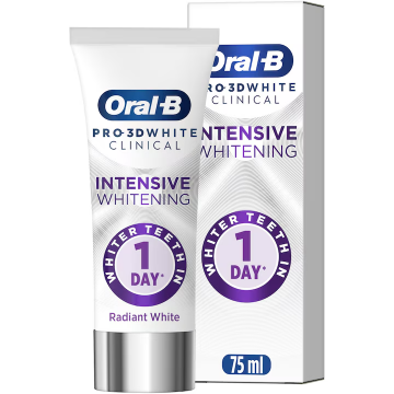 Pasta de dinti Clinical Intensive Whitening, 75ml, Oral-B