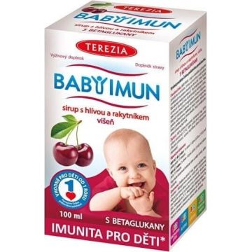 TEREZIA BABY IMUN sirop cu păducel și cătină de mare 1×100 ml, supliment alimentar