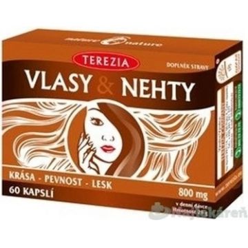 TEREZIA HAIR & NECHTY 1×60 cps, supliment alimentar