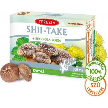 TEREZIA SHII-TAKE + RHODIOLA ROSEA 1×60 cps, supliment alimentar