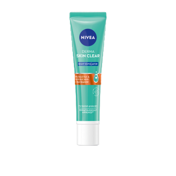Tratament exfoliant de noapte Derma Skin Clear, 40ml, Nivea