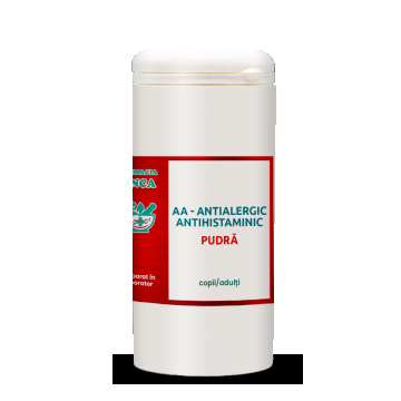 AA Antialergic Antihistaminic - Pudră pentru Copii și Adulți