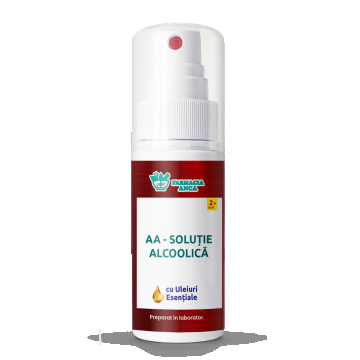 AA Antialergic - Antihistaminic - Soluție Alcoolică cu 10% Uleiuri esențiale
