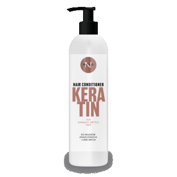 Balsam cu keratina pentru par deteriorat si fragil, 500ml, Natigo