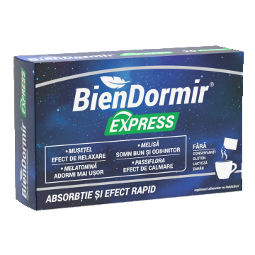 BienDormir Express, 20 plicuri, Fiterman