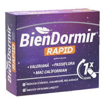 BienDormir Rapid, 20 capsule, Fiterman