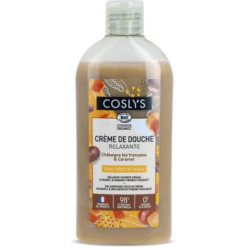 Crema de dus bio relaxanta cu Castane si Caramel, 250ml, Coslys