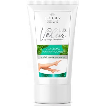 Crema pentru picioare Velur, 150ml, Lotus Cosmetics