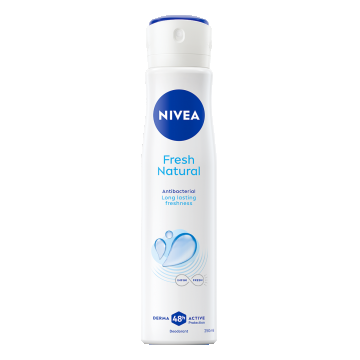 Deodorant spray pentru femei Fresh Natural, 250ml, Nivea