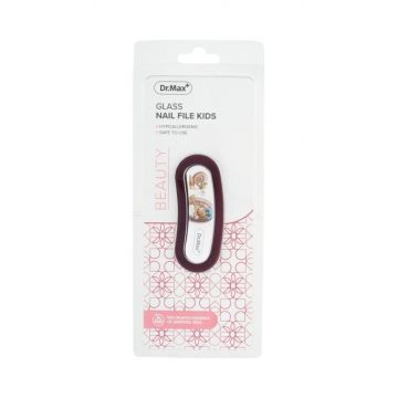 Dr. Max Pila de unghii curbata din sticla pentru copii, 1 bucata