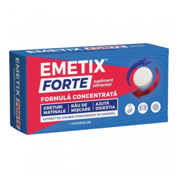 Emetix Forte, 30 comprimate, Fiterman