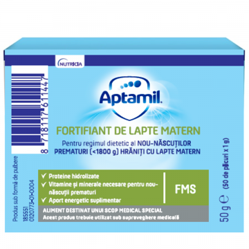 Fortifiant de lapte matern, 50g, Aptamil