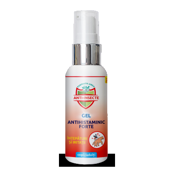GEL ANTIHISTAMINIC FORTE - înțepături și iritații