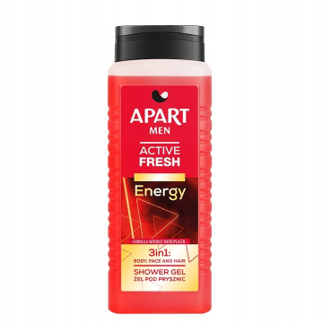 Gel de dus Men Active Fresh Energy, 500ml, Apart