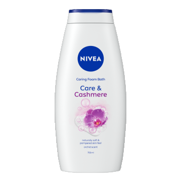 Gel de dus si spuma cu orhidee si casmir, 750ml, Nivea