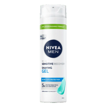 Gel de ras Men Sensitive Recovery, 200ml, Nivea